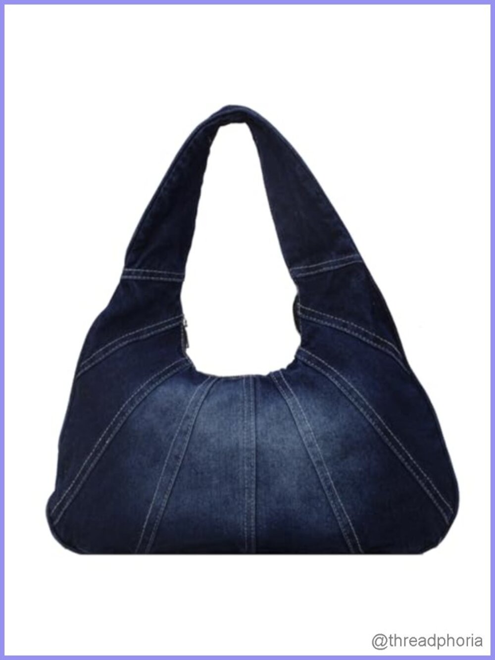 Denim Hobo Bag Large Tote Purse Shoulder Handbag for Women